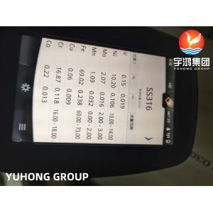 ASTM A358 CL.1 TP316L S31603 1.4404 Stainless Steel Welded Pipe