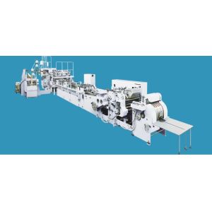 34kw 70bags/Min Bottom Bag Window Box Patching Machine