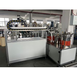 Wholesale 0.6MPa Oil Filter Production Line 6KW Mesh Filter Two Components Clipping Machine from china suppliers