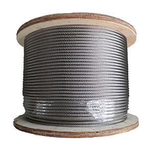 Wholesale 15mm Steel Wire Rope 8x26 Left Hand Ordinary Lay 2160N/mm2 Galvanized Compacted S min.196 2 kN for Lifting Tolerance Other from china suppliers