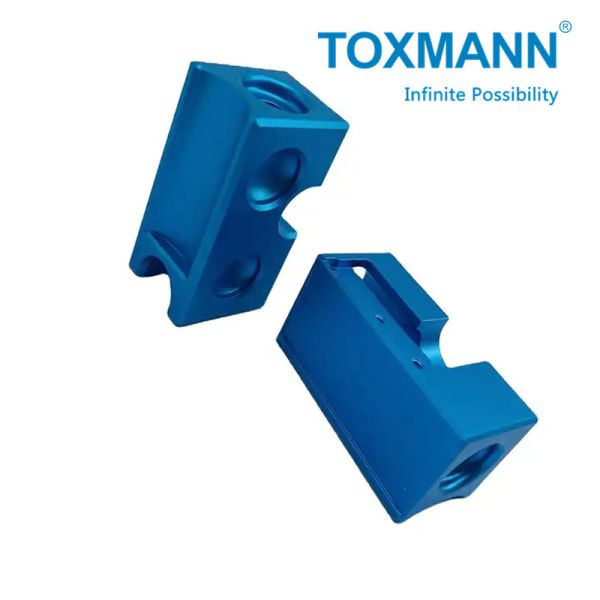 Customized CNC Machining precision blue anodized Aluminum stainless steel Parts