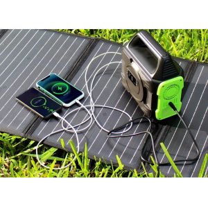 China Made In China 300w Portable Solar Panel Outdoor Foldable Solar Panel on sale