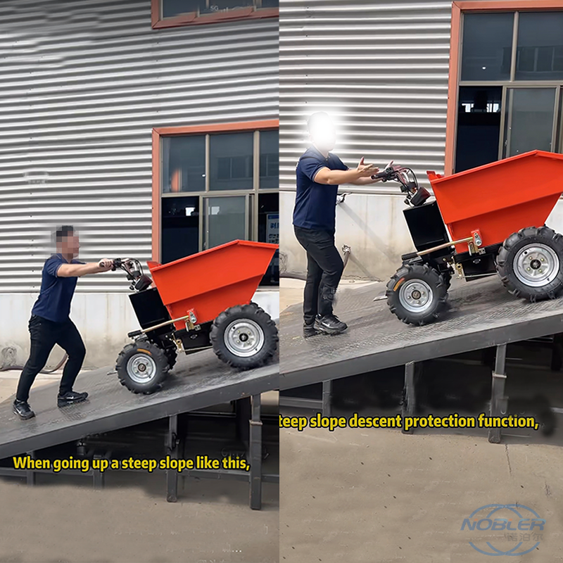 Environmentally Friendly electric mini dump truck For Material Handling