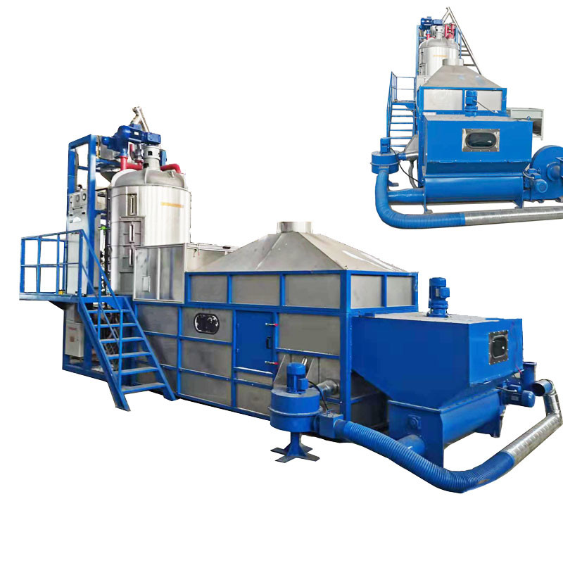 EPS Polystyrene Beads Foam Batch Pre Expander Automatic