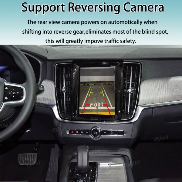 ViKNAV Linux Interface Box for S90 V90 2018-2022 with Wireless CarPlay