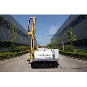 Dia 90 mm Hydraulic Crawler Mounted Drilling and Grouting Rig