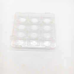 Customized plastic clam shell packaging plastic tray