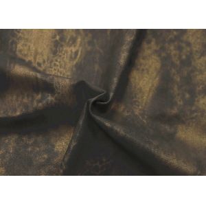 16OZ Canvas With Foil Bronzing Printed / Recycled Cotton Canvas For Bags