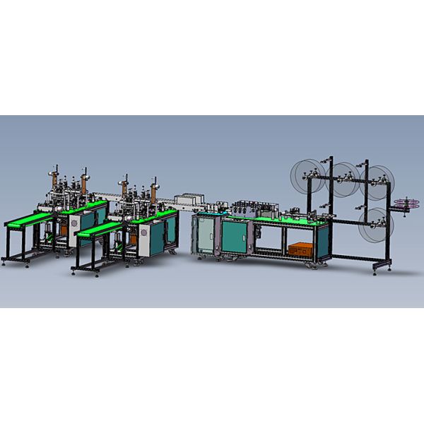 Quality Duable Ultrasonic Blank Face Mask Making Machine Alumium Alloy Frame for sale