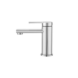 Single Handle Polished Basin Mixer Taps For Basin & Bathroom T9762W