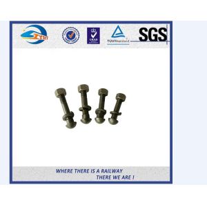 Q235 5.6 8.8 Class HS26 / HS32 Railway Bolt And Nuts UIC864-2