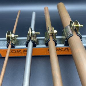 Heavy Duty Insulated 3/4'' Galvanized Steel Unistrut Cushion Clamps