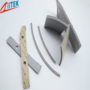 Gray High Temperature Silicone Foam Sheets Shock-Absorbing For Automotive