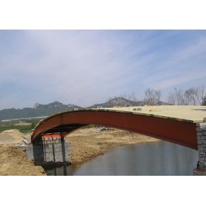 Q355B Steel Structure Bridge Construction Galvanized Prefabricated