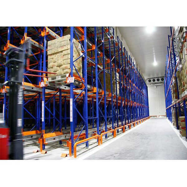 Radio Shuttle Racking System / Automated Warehouse Racking Systems With Pallet