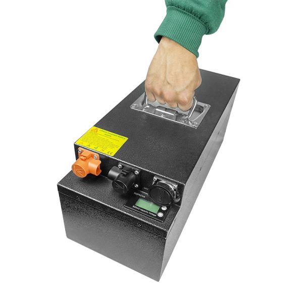 Portable Carried DC 24V 120A LED Screen External Battery For Outdoors Compact