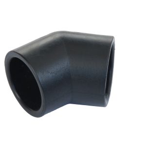 High-density polyethylene hdpe PE PIPE fittings equal 45 degree elbow