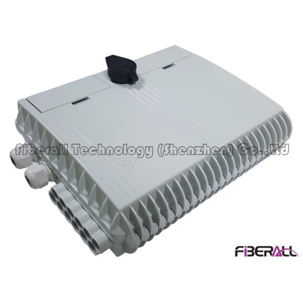 Quality LGX Card Type 1x8 Fiber Optic PLC Splitter With Outdoor Fiber Distribution Box for sale