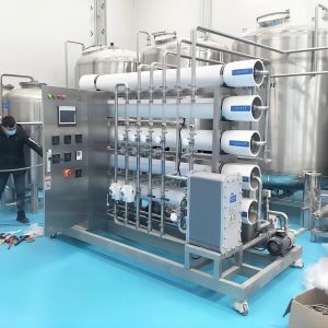 SUS304 / S316L Automatic Reverse Osmosis Pure Water Purification System Energy