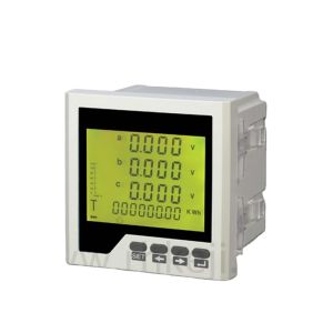 LCD Display Ethernet Power Meter Detector Multi-Function Meter