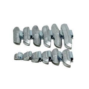 Customizable Wheel Balancer Calibration Weight Ensure Smooth Driving Silvery