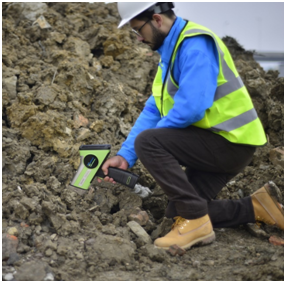 HXRF-145AT Handheld XRF Spectrometer for Mining, Environmental & Renewable Resource Testing