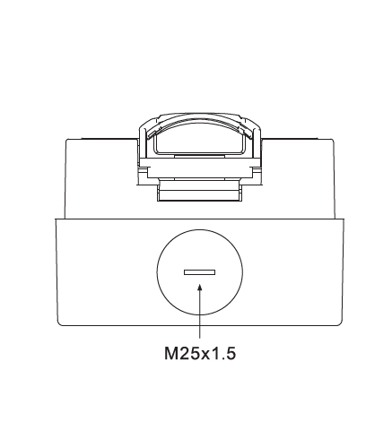 KRIPAL 56SO310 Outdoor Waterproof Switch Socket Nylon Plastic Parts Inside