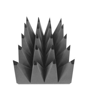Polyurethane Magnetic RF Pyramid Absorber Foam Sheet Composite Electromagnetic