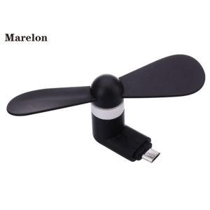Wholesale Five Colors USB Mini Cooler Fan 42*88mm 2 In 1 Type For Mobile Phone from china suppliers