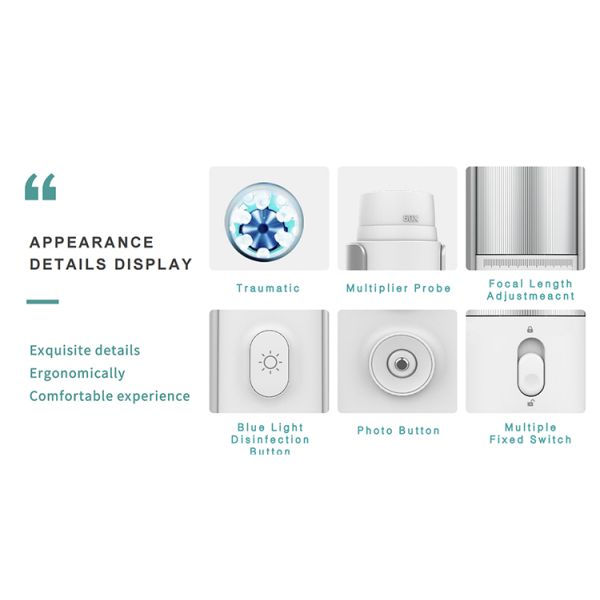 Customizable Scalp Analysis Machine For Dryness And Dandruff Problem
