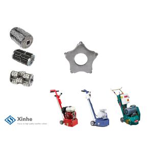 Wholesale Concrete Scarifier Accessories Drum, Shafts, Washers And 8pt Tct Cutter from china suppliers