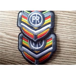 Durable Colorful Embroidered Patches Of Brand Logo For Garment