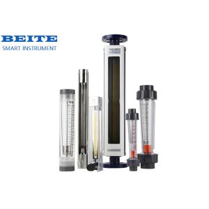 Wholesale Glass Tube Rotor Flow Meter Corrosion Resistance Range Ratio 10:1 BEITE from china suppliers