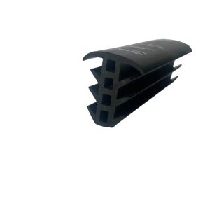 Silicone EPDM PVC Custom T-shape Extrusion Rubber Sealing Strip for Solar Panel