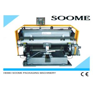 Manual Die Cutting And Creasing Machine Semi Auto For Pressing Corrugated Paper
