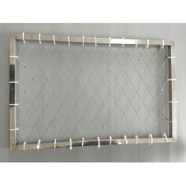 Flexibility 1.2mm-4.0mm Balustrade Cable Mesh High Strength Customized