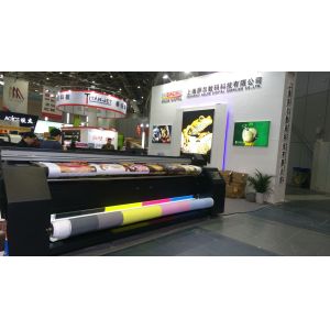 3.2m Width Flag Print Machine Large Format Plotter With High Speed