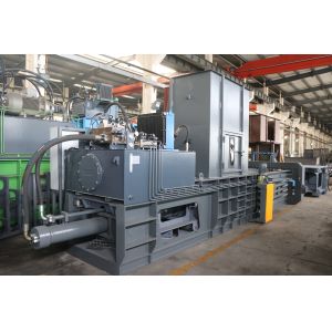 Plastic Horizontal Waste Straw Baler Compactor Machine