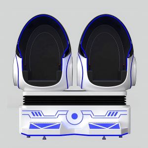 Dreamland double players 9d vr egg chair 360 vr roller coaster virtual reality