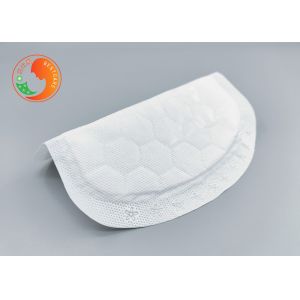 Anti Overflow Disposable Breast Feeding Pads With Side Leak Guard 3D Honeycomb