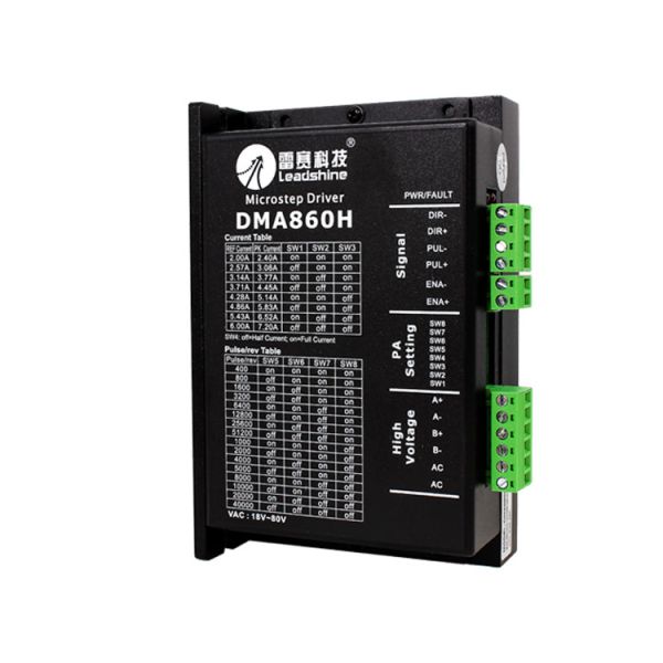 CNC Router Controller System Leadshine DMA860H Stepper Motor Driver 220V for
