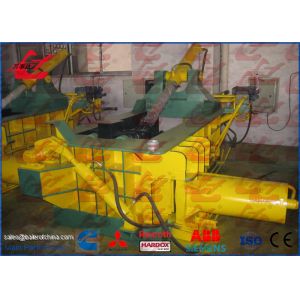 Aluminum Can Baler Hydraulic Baling Press , 18.5 Power Scrap Metal Processing