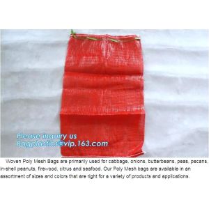 40x60cm yellow raschel mesh onion packing bag,Hot sale PE raschel mesh bag for