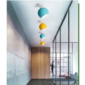 Nordic modern minimalist Ceiling Lights creative Led pink ceiling light(WH-MA