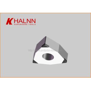 Halnn Solid PCBN Inserts Interrupt Machining Hardened Steel Wind Power Bearings