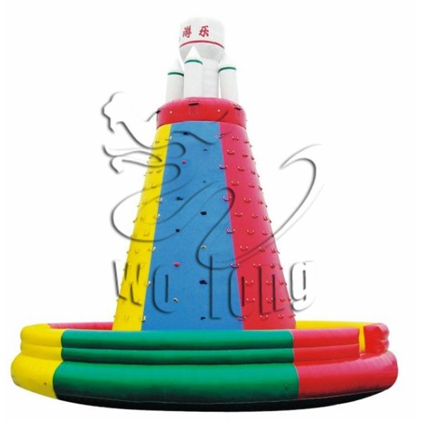 hot children rock climbing wall, inflatable climbing wall