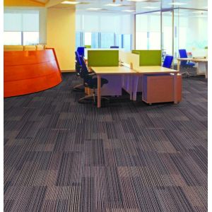 50*50cm Nylon Polyester Carpet , Fade Resistant Carpet Eco - Friendly