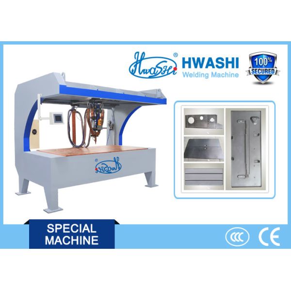 Quality Sheet Metal Roof Type Spot Welding Machine With Copper Table and Balanced Welding Head for sale