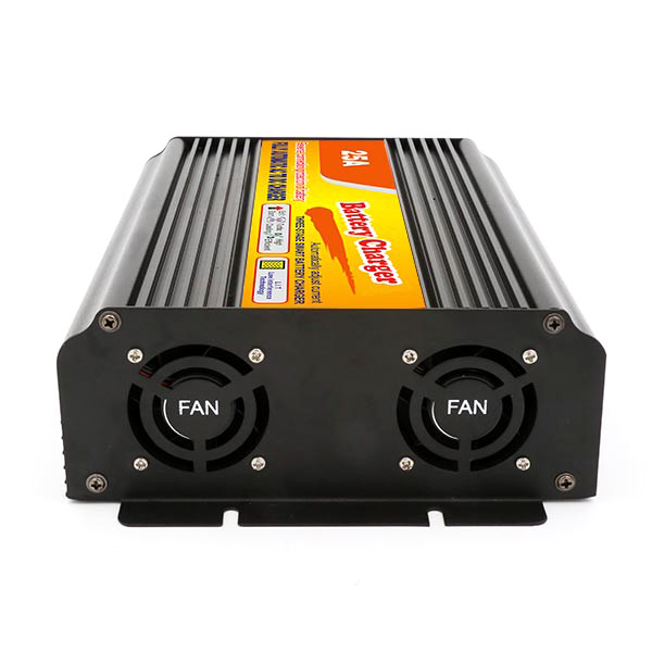 DC To AC 12V 25A Smart Storage Lead Acid Lithium Battery Charger Rechargeable