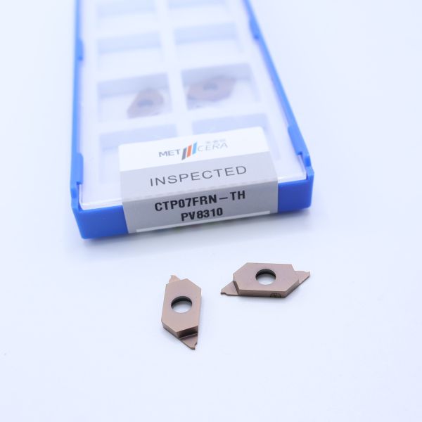 PVD Coated Cemented Carbide Insert For Cut-Off CTP Parting Off Indexable Inserts